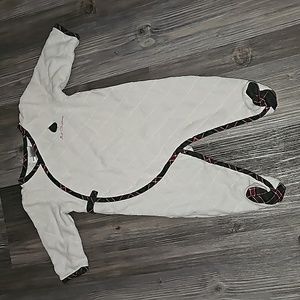 Janie and Jack First Christmas Sleeper one piece onesie super soft 3 -6 months